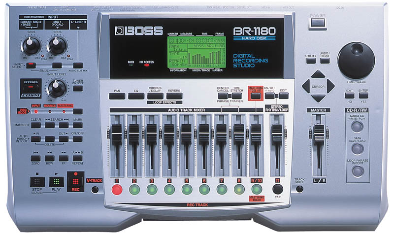 BOSS BR-1180 CD マルチトラックレコーダー HDDレコーダー - 配信機器 